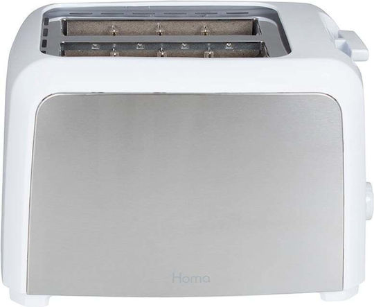 Homa Cadis Φρυγανιέρα 2 Θέσεων 750W Λευκή