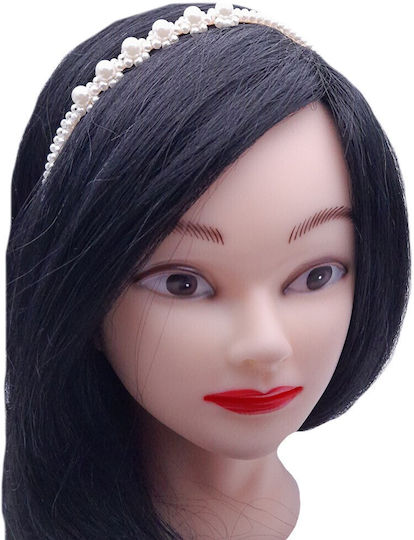 Hair Headband Decorated Small Pearls Various Designs 3