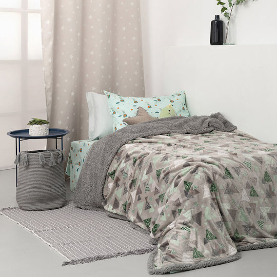Palamaiki Blanket Blake Glowing Grey 160x220cm