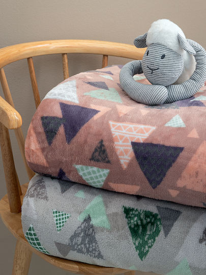 Palamaiki Blanket Blake Glowing Grey 160x220cm