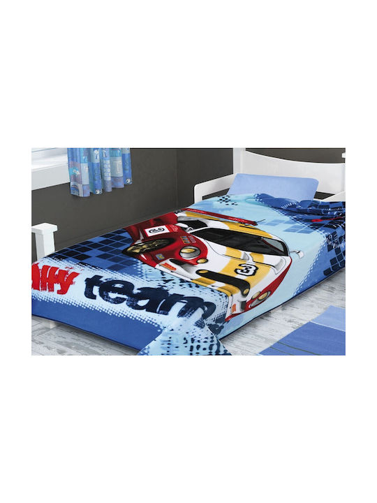 Belpla Blanket Spain Velvet Ster Blue 160x220cm