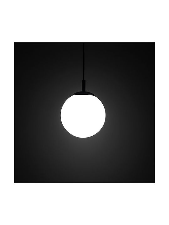 TK Lighting Κρεμαστό Φωτιστικό Γκρι με Ντουί E27