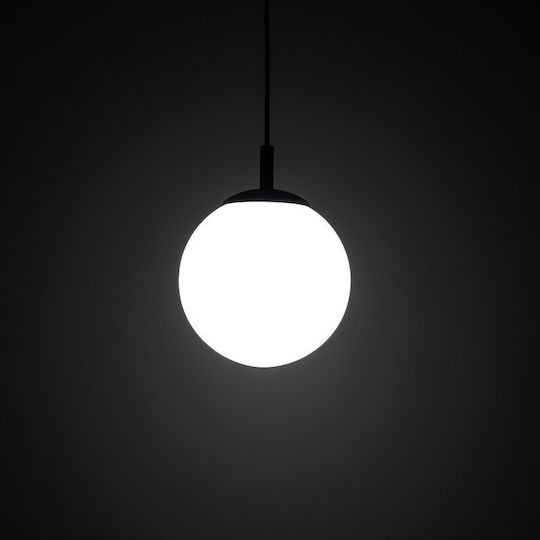 TK Lighting Κρεμαστό Φωτιστικό Γκρι με Ντουί E27