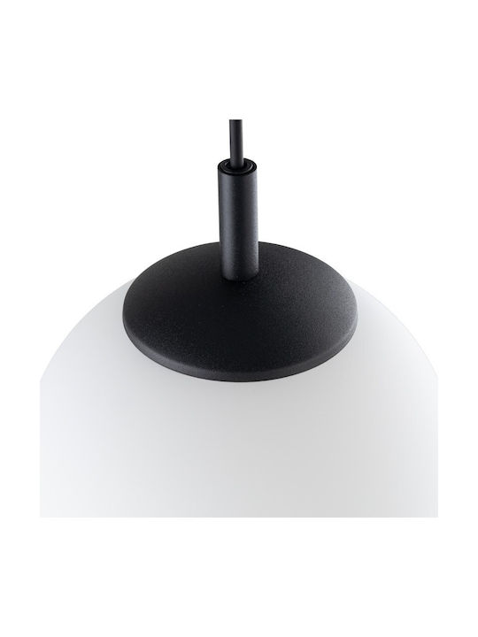 TK Lighting Κρεμαστό Φωτιστικό Γκρι με Ντουί E27