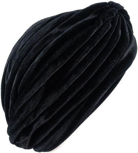 Turban Fantazy Stores 90095-38 Schwarzes Haar Stirnbänder