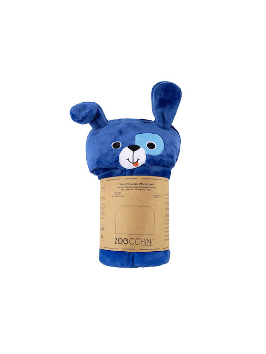 Zoocchini Fleece Dog Blanket Blue 91x127cm