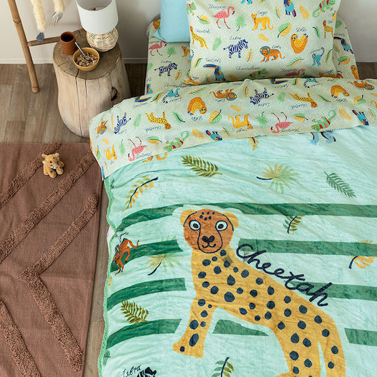 Palamaiki Κουβέρτα Fleece Πολύχρωμη 220x160εκ.