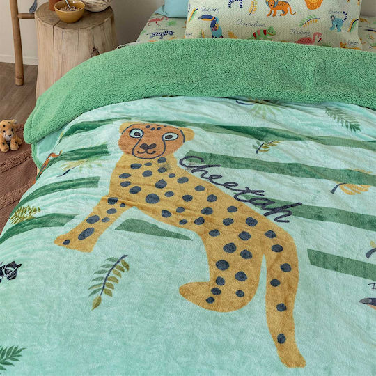 Palamaiki Κουβέρτα Fleece Πολύχρωμη 220x160εκ.