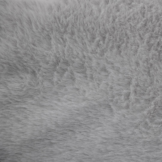 Lino Home Κουβέρτα Βελουτέ Grey 150x200εκ.