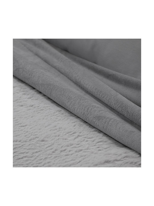 Lino Home Pătură Catifea Grey 150x200cm