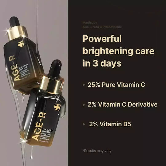 Medicube AGE-R Vita C Pro Serum pentru Față pentru Strălucire și Revitalizare 20ml