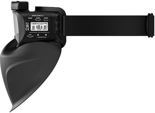 HBM Machines Ochelari de Sudură Câmp Vizual 124x41mm Negre