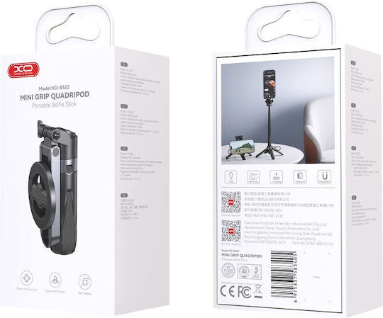 XO Selfie Stick with Bluetooth Ss22 Black 16.001.0257