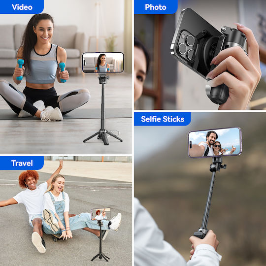 XO Selfie Stick with Bluetooth Ss22 Black 16.001.0257