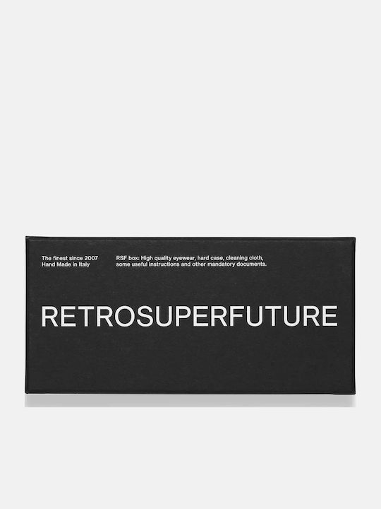 Retrosuperfuture Γυναικεία Γυαλιά Ηλίου με Γαλάζιο Μεταλλικό Σκελετό και Γαλάζιο Φακό 494221