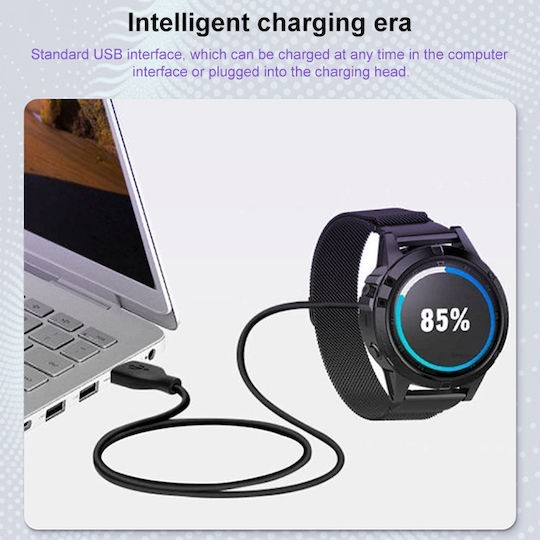 Καλώδιο Φόρτισης Ρολογιού Garmin Usb-a Απευθείας Σύνδεση
