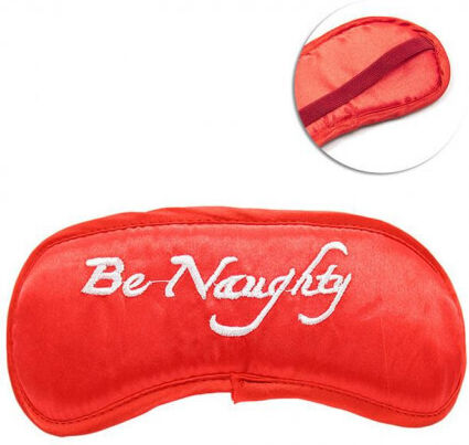 Naughty Toys Be Naughty Red Eye Mask
