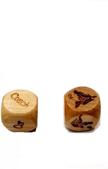 Wooden Art Wooden Dice Kamasutra 0552