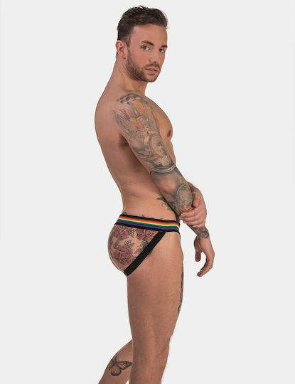 Barcode Berlin Pride Jockstrap Μαύρο