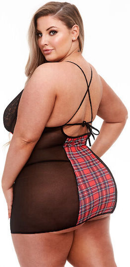 Teachers Pet Babydoll Μαθήτρια Μαύρο Q