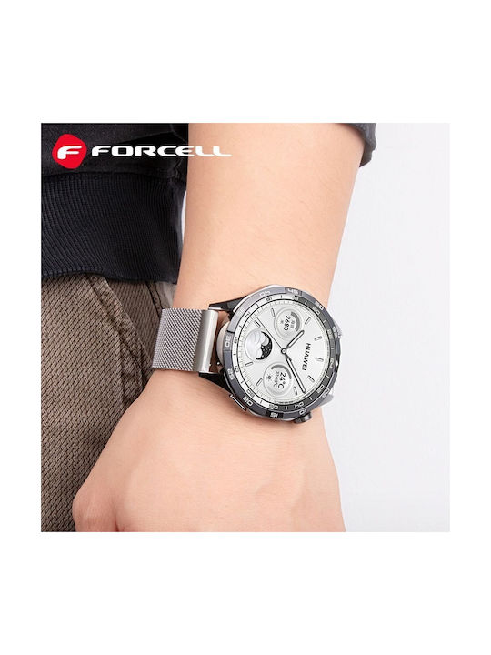 Forcell Strap Silver (SAMSUNG Watch 20 mm) Forcell Strap Silver (SAMSUNG Watch 20 mm)