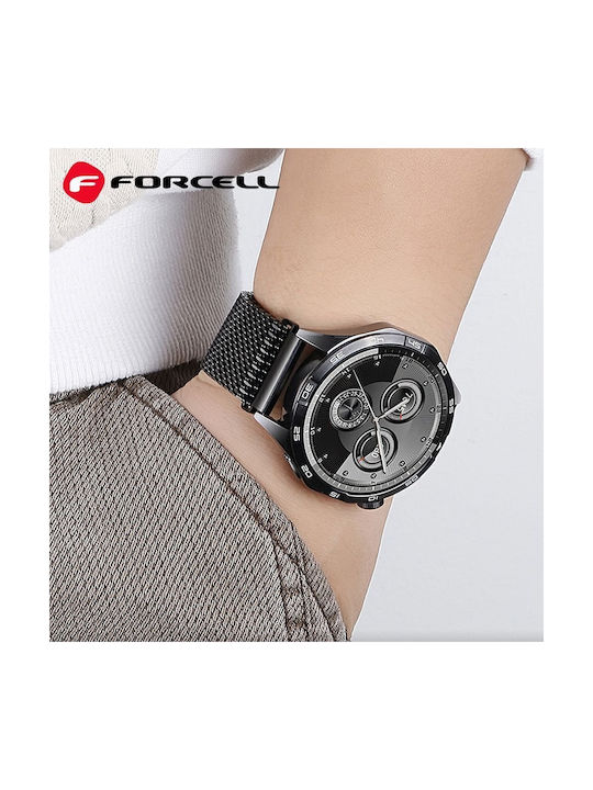 Forcell Armband Schwarz (SAMSUNG Uhr 22 mm) Forcell Armband Schwarz (SAMSUNG Uhr 22 mm)