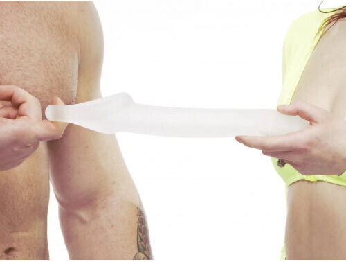Penis Sleeve Toyboy Stretchy Internal Soft Texture 1