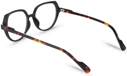 Reading Glasses Nordic Vision Avesta Black Red Demi +1.00