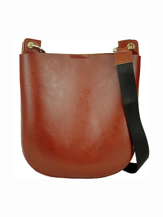 Γυναικεία Τσάντα Χιαστί Playbags Collection J049 Καφέ