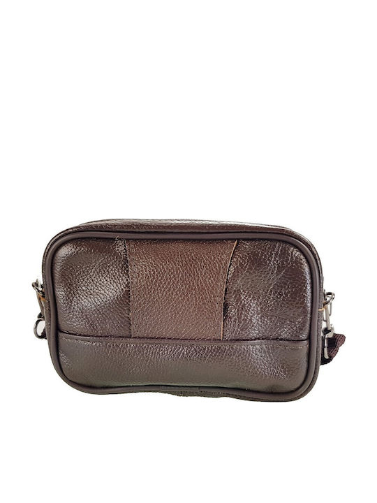 Ac 6367 Braune Herren Umhängetasche & Gürteltasche