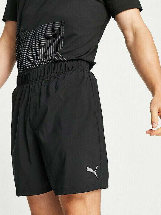 PUMA Run Fav 2 in 1 Αθλητική Ανδρική Βερμούδα Μαύρη
