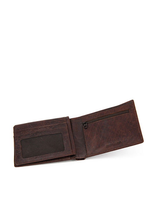 Mario Rossi 24510 Braun Herrenbrieftasche