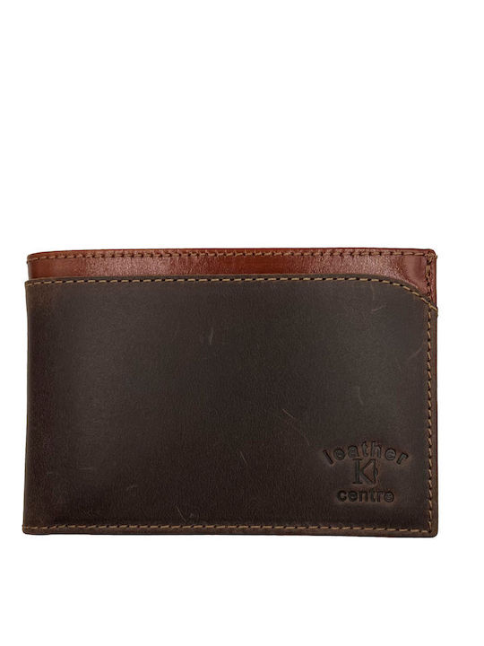 Handmade Men's Two-Tone Wallet Genuine High-Quality Leather