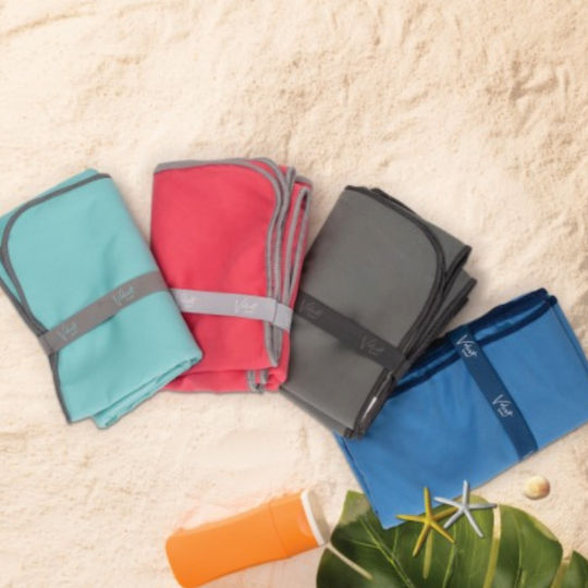 Flamingo Πετσέτα Microfiber Σώματος Μπλε 150x75εκ.
