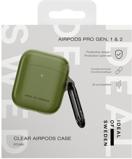 iDeal Of Sweden Θήκη σε Χακί χρώμα για Apple AirPods 1 / AirPods 2