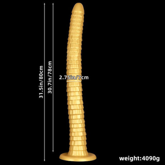 Kinksters Anal Plug XXLarge Gold