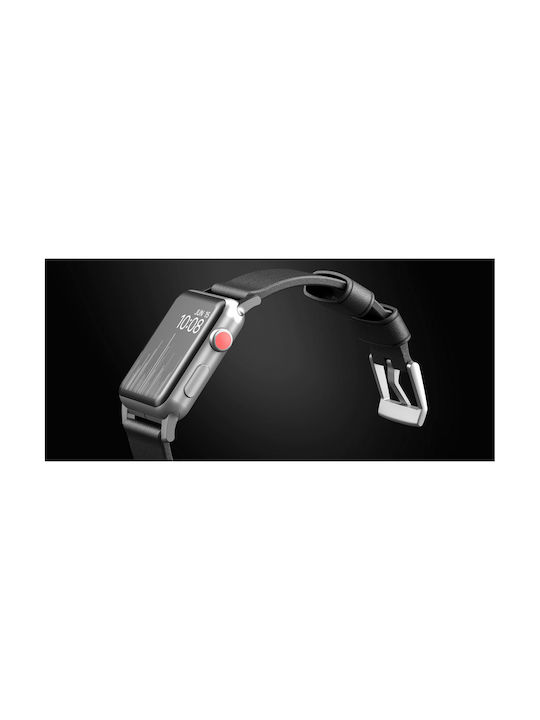 Nomad Strap Leather Black (Apple Watch 44/45/46mm/Ultra 49mm)