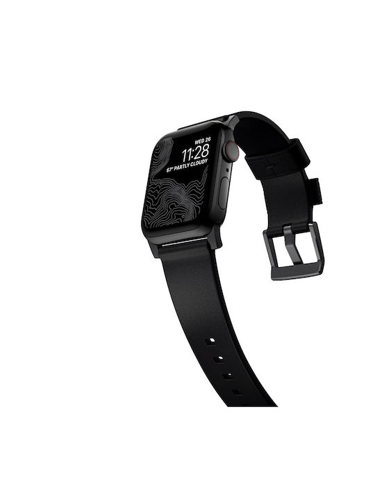 Nomad Strap Leather Black (Apple Watch 44/45/46mm/Ultra 49mm)