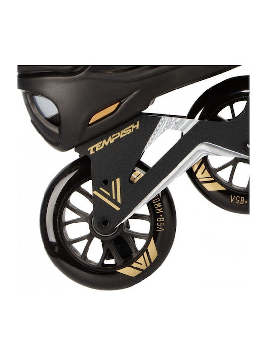 Tempish Inline Αυξομειούμενα Rollers Μαύρα Ενηλίκων