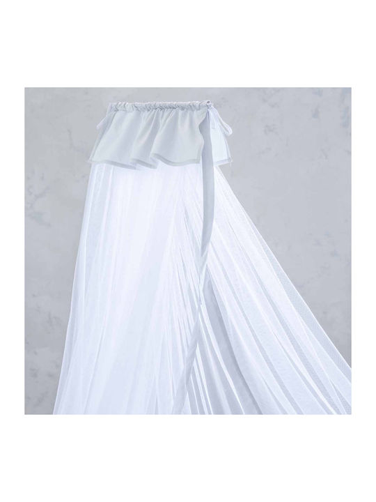 Nima Mosquito Net Crib Nappy Tulle 21023 Gray 200x600x600cm