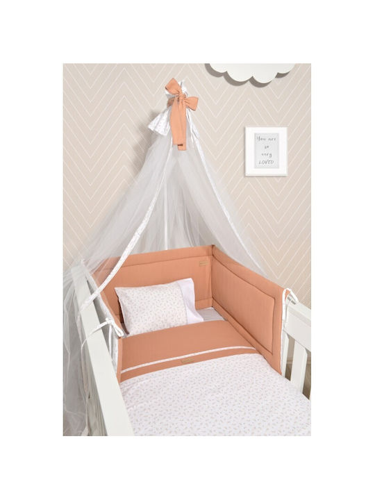 Baby Oliver Mosquito Net Room 46-6703/400 Orange 180x500cm