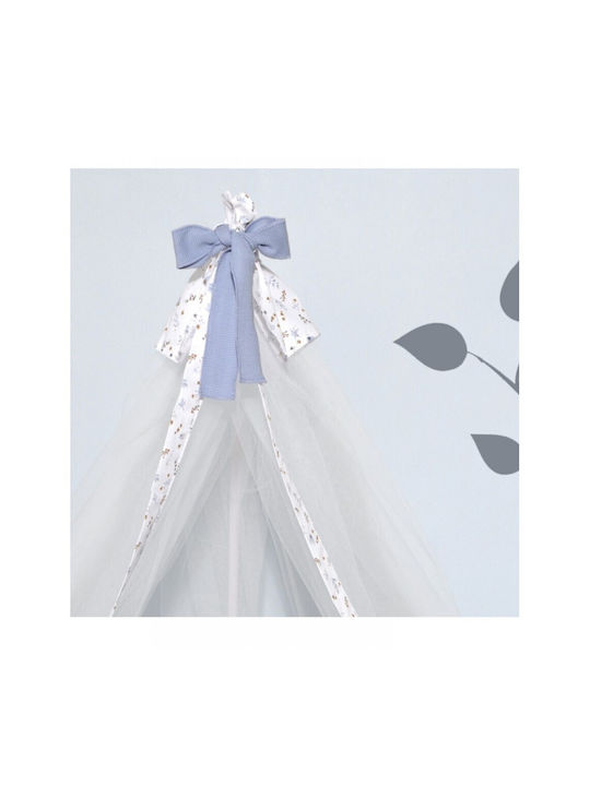 Baby Oliver Mosquito Net Room Cotton 46-6703/401 Light Blue 180x500cm