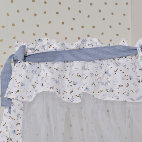 Baby Oliver Mosquito Net Room Cotton 46-6703/401 Light Blue 180x500cm