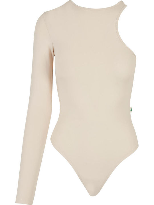 Frauen Bodysuit White Sand