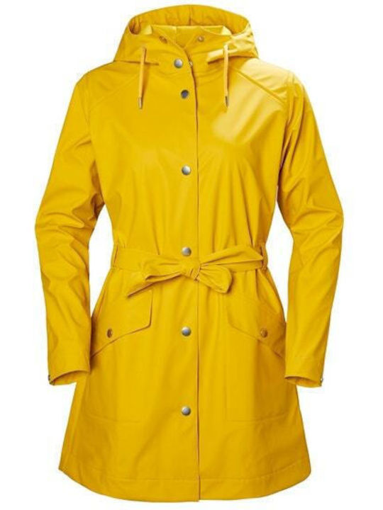 Kirkwall II Damen Gelb Trenchcoat