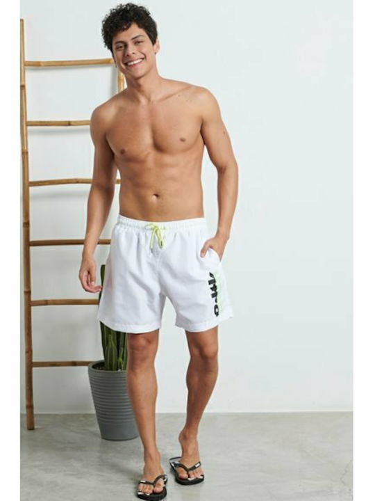Men's Swimwear Shorts White