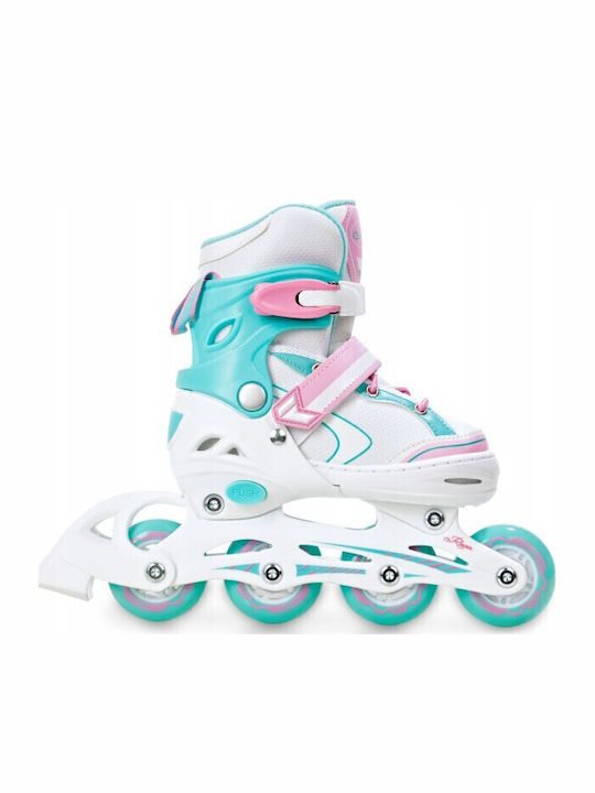 Raven Inline Αυξομειούμενα Rollers Τιρκουάζ Παιδικά