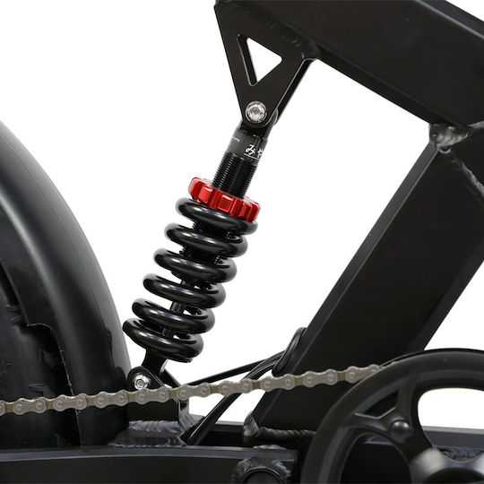 Duotts 20" Negru Electric Bicicletă Mountain