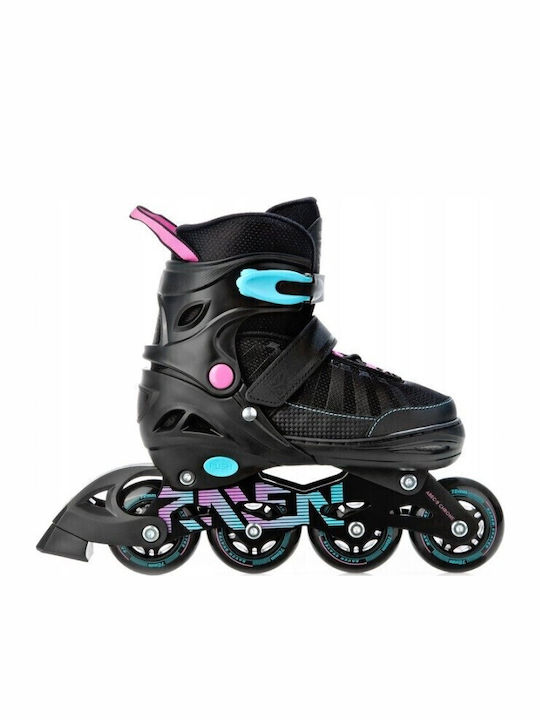 Raven Inline Αυξομειούμενα Rollers Τιρκουάζ Ενηλίκων