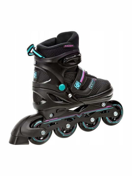 Raven Inline Αυξομειούμενα Rollers Πράσινα Ενηλίκων